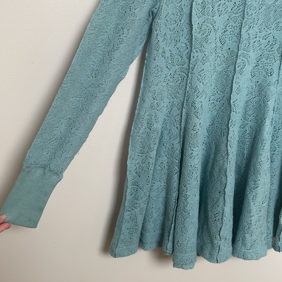 Free People Coffee in the Morning Tunic Dress Size S - Picture 4 of 12